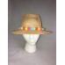 August Hat Company 's Multi Color Pom Pom Hat Packable Adjustable New $36 766288173088 eb-47953328